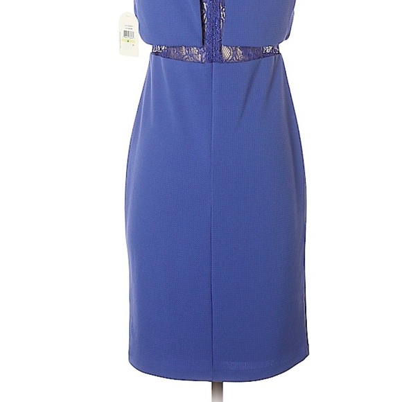 NWT Jessica Simpson periwinkle popover dress, 4 - Picture 4 of 8